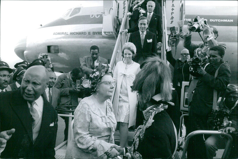 Beatrix and Claus of Holland - Vintage Photograph