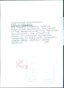 Argentinian Economist Rogelio Frigerio - Vintage Photograph