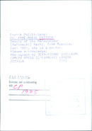 French Politician Dr. ANNE-MARIE FRITSCH - Vintage Photograph