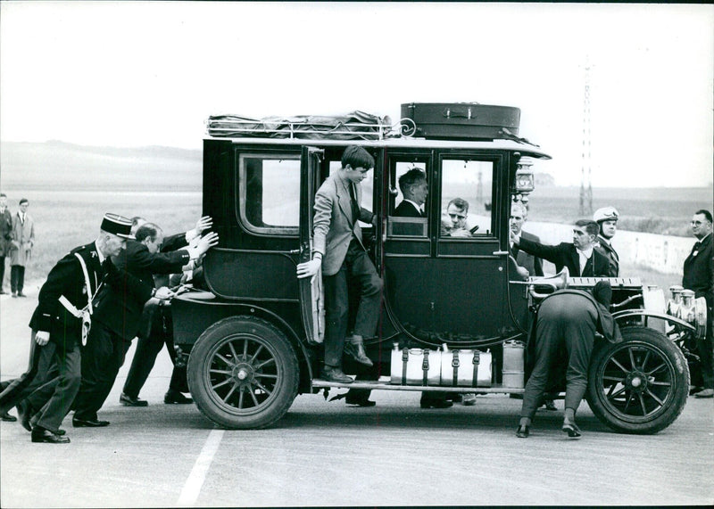 Delahaye 1908 Landaulet (Kellner bodywork) - Vintage Photograph