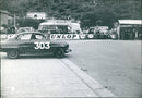 Monte Carlo race with Vredestein, Dunlop, and Renault - Vintage Photograph