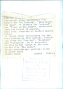 Successful obras de teatro y guiones de películas del dramaturgo británico Christopher Fry - Vintage Photograph