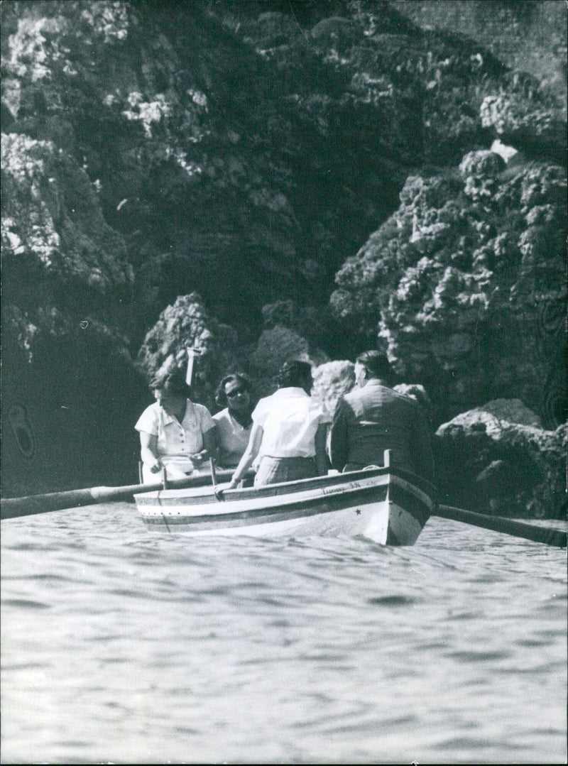 Queen Juliana in Sicily - Vintage Photograph