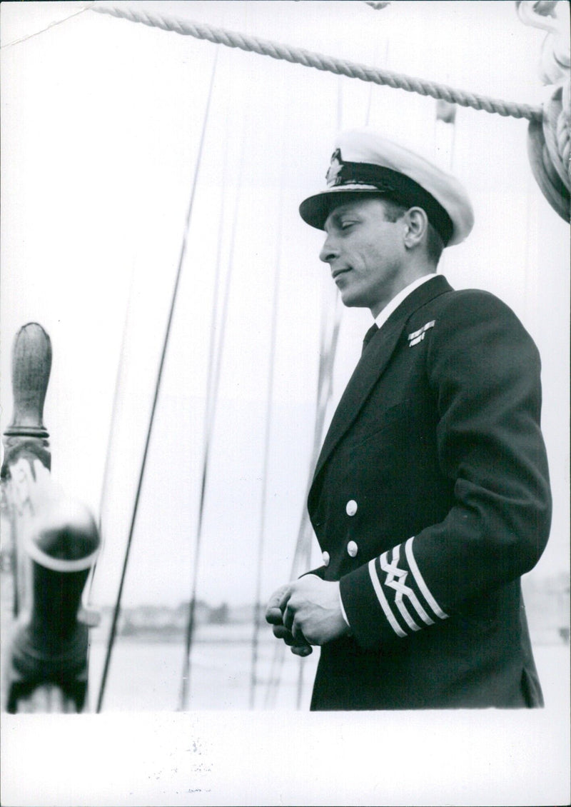 Captain J.C. FRANGOULIS - Vintage Photograph