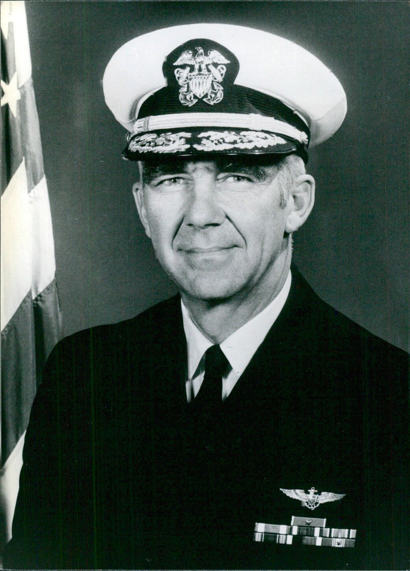 Rear Admiral James H. Foxgrover of the U.S. Navy - Vintage Photograph