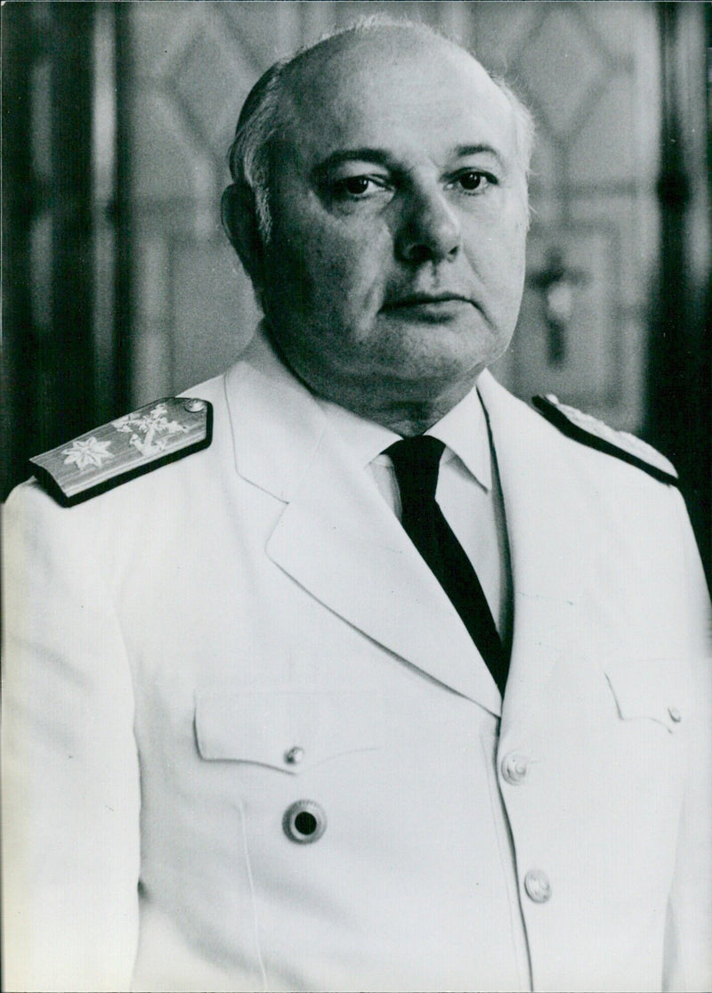 Argentinian Politicians: Adm. JORGE FRAGA OPS - Vintage Photograph