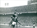 ITALY BEATS SWEDEN IN FRIENDSHIP MATCH - Vintage Photograph