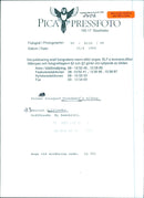 Speaker Ingegerd Troedsson's dinner - Vintage Photograph