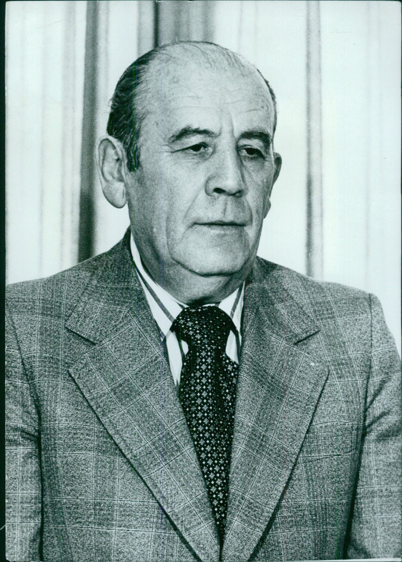 YOSEF ALMOGI Chief of the Jewish Agency - Vintage Photograph