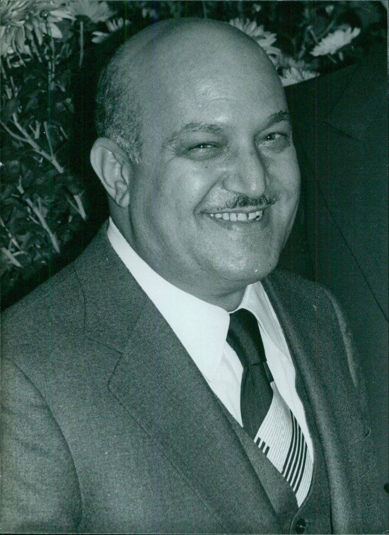 Lt. Gen. Kamal Hassan Aly, Egypt's Minister of Defence and War Production - Vintage Photograph