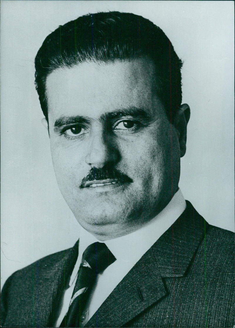 Kuwaiti Diplomat MUHALHEL MOHAMAD AL-MUDHAR - Vintage Photograph