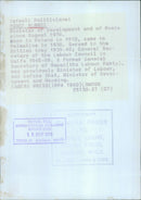 YOSEF ALMOGI Minister of Development and of Posts since August 1970 - Vintage Photograph