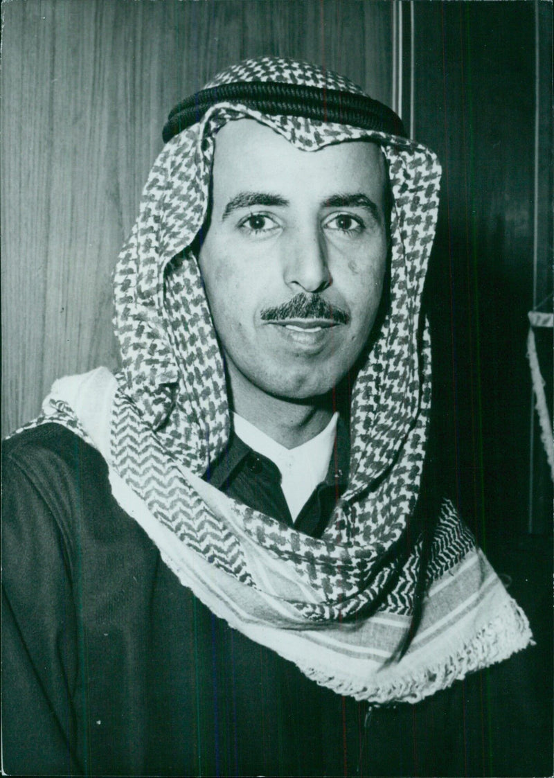 KHALID AHMAD JASIM AL-MUDHAF Minister of Social Affairs and Labour - Vintage Photograph