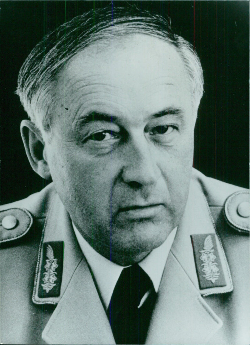 Lieutenant-General Wolfgang Altenburg appointed as General Inspector of the West German Army - Vintage Photograph