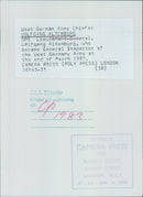 West German Army Chiefs - Vintage Photograph