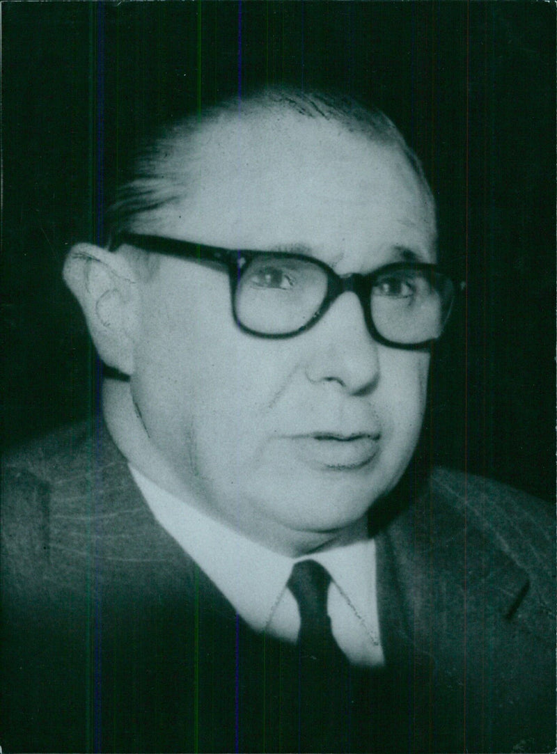 ALVARO ALSOGARAY Minister Tor Economic Affairs in the Poggi Government of March 1962 - Vintage Photograph