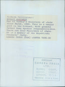 Mehmet Altinsoy, Turkish Minister of State - Vintage Photograph