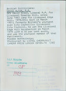 DAVID ALTON, M.P. - Vintage Photograph