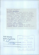 British writer Alfred Alvarez - Vintage Photograph