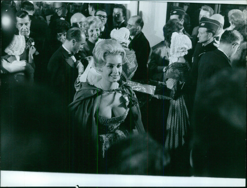 Jacqueline Fentanelle at Cannes - Vintage Photograph