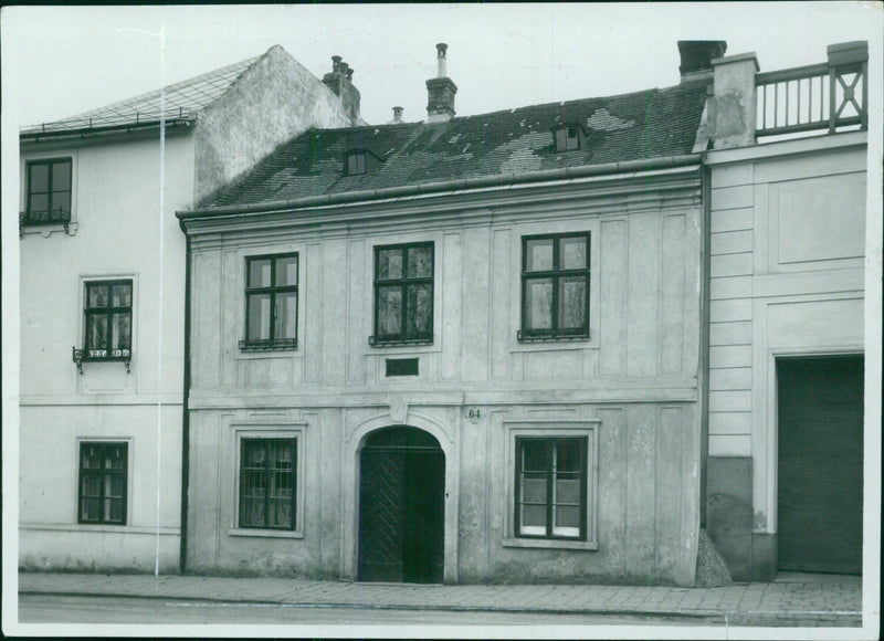 Beethoven house in Vienna - Vintage Photograph