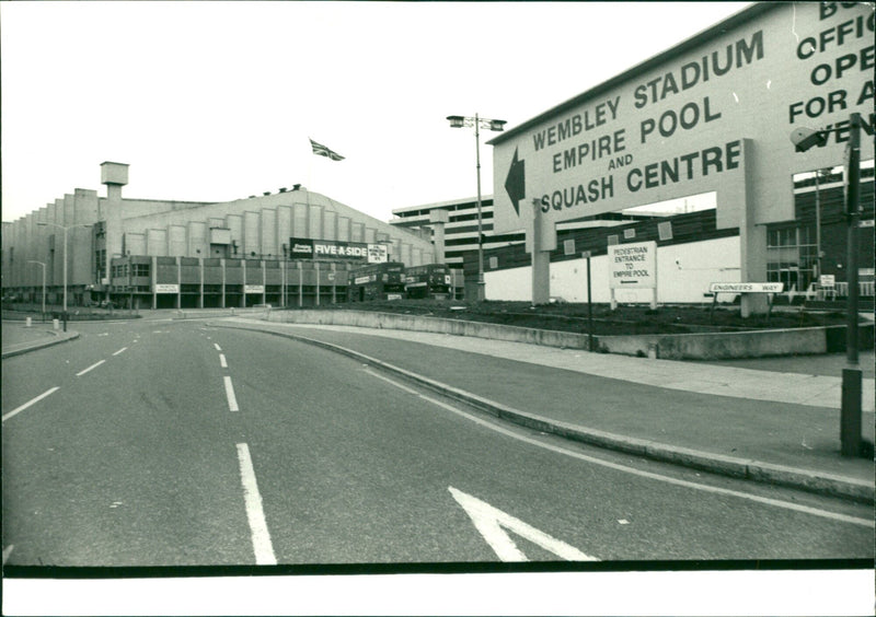 Empire Pool at Wembley Stadium - Vintage Photograph