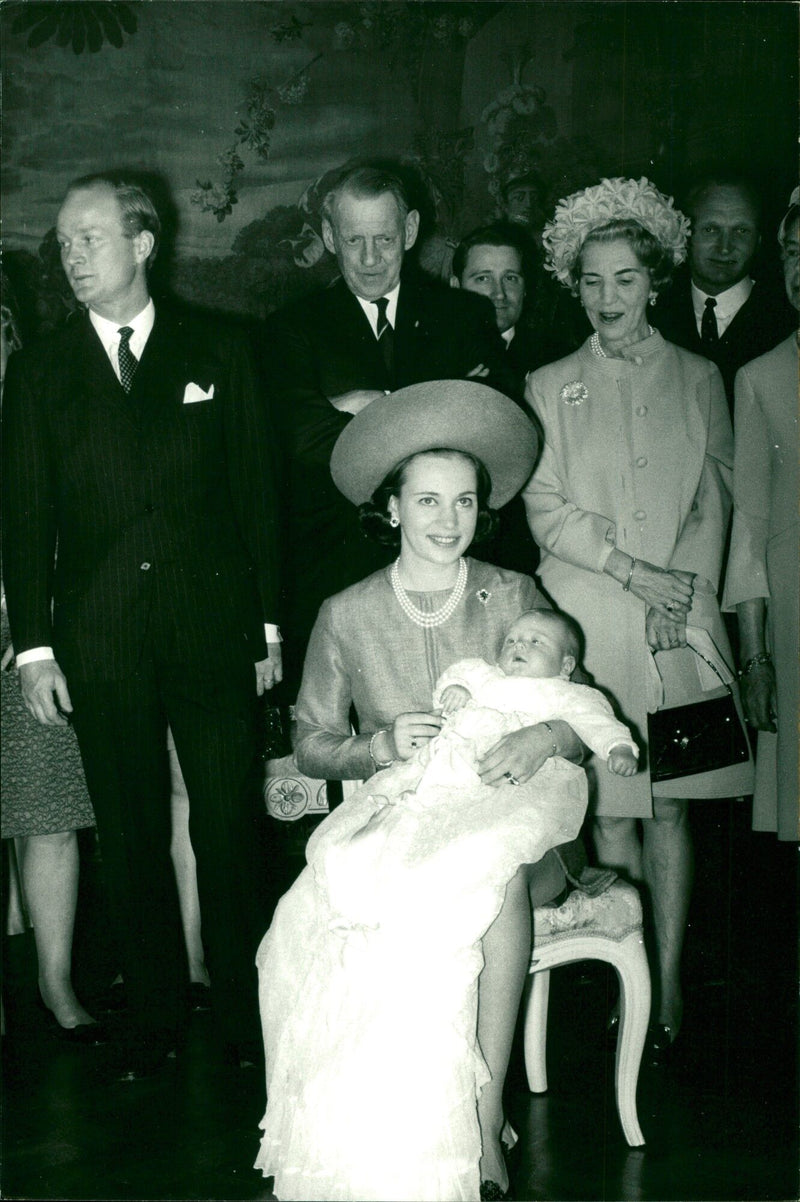 Baptism of Prince Gustav - Vintage Photograph