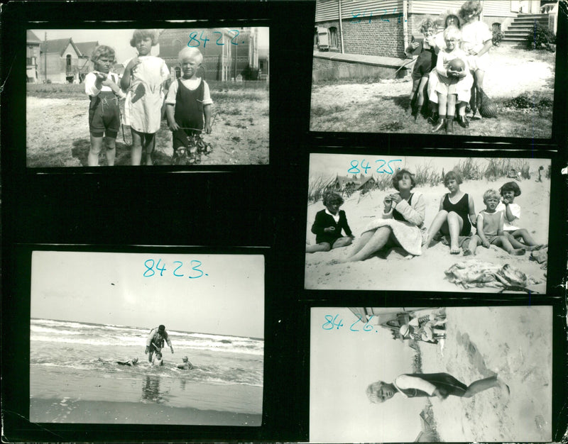 Vintage photographs taken in Berck Plage in 1925 - Vintage Photograph