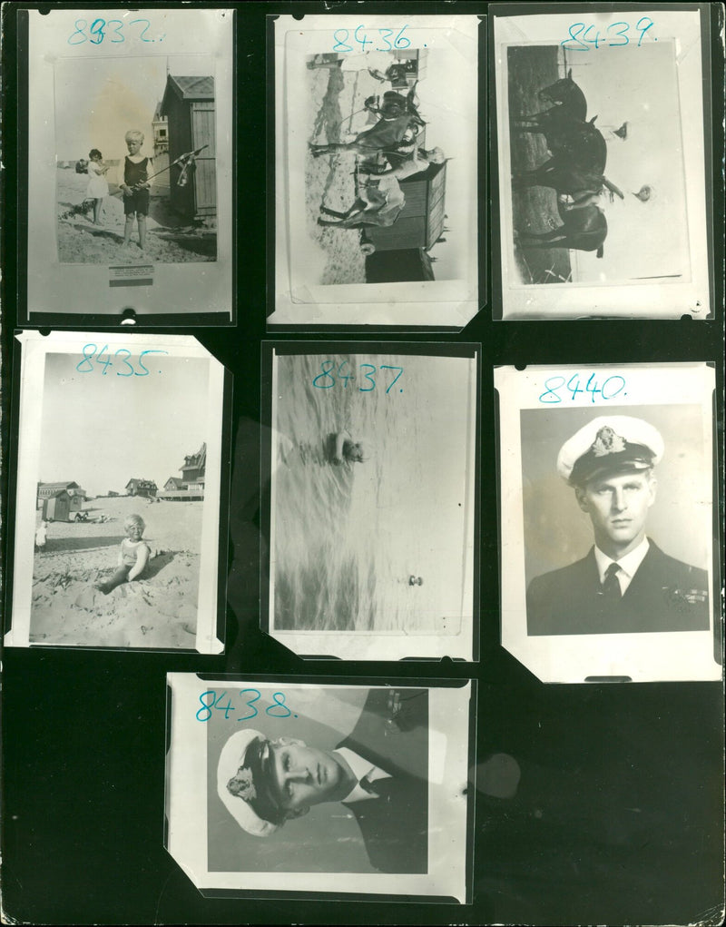 Prince Philip in Berck Plage - Vintage Photograph