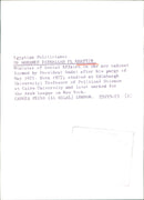 Egyptian Politician Dr. Mohamed Fathallah Fl Khattib - Vintage Photograph