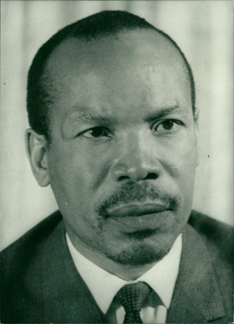 President Khama of Botswana - Vintage Photograph