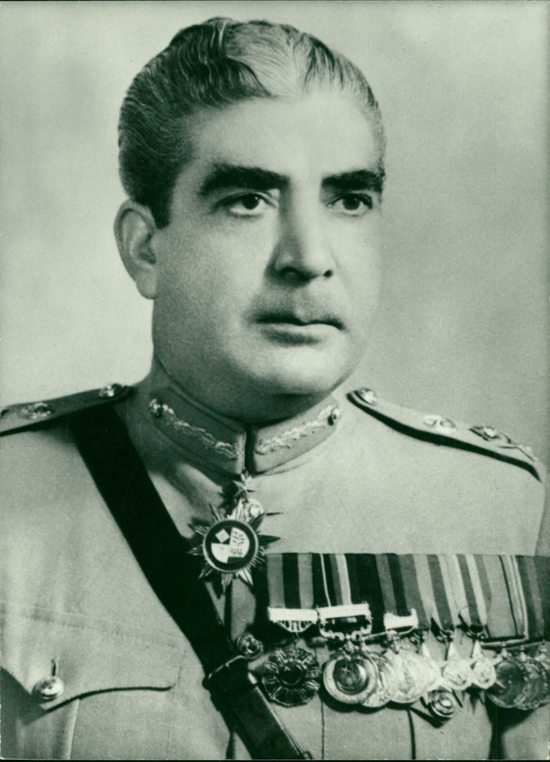 GENERAL AGHA MOHAMMAD YAHYA KHAN President of Pakistan - Vintage Photograph