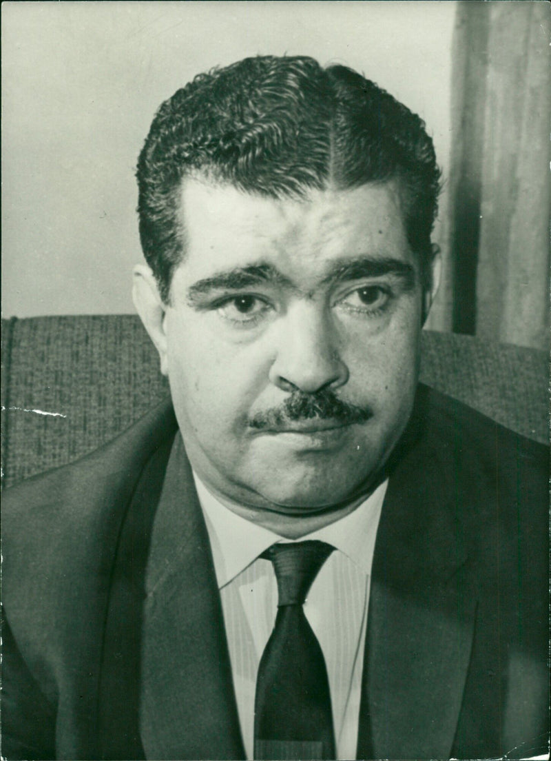 DR. ABDULLA AL-KHEDHAIR, Minister of Unity in the Iraqi Government - Vintage Photograph