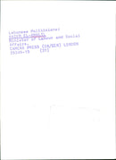 KAZEM EL-KHALIL Minister of Labour and Social Affairs - Vintage Photograph