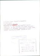 ADEL MAHFOOD KHALIFA, Ministro de Justicia y Waqf en la República Popular del Sur de Yemen - Vintage Photograph