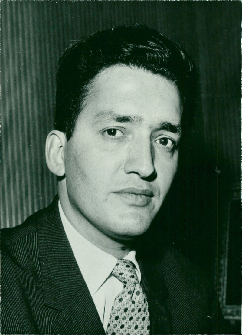 Iranian Minister of Economy, Dr. Ali-Naghi Ali-Khani - Vintage Photograph