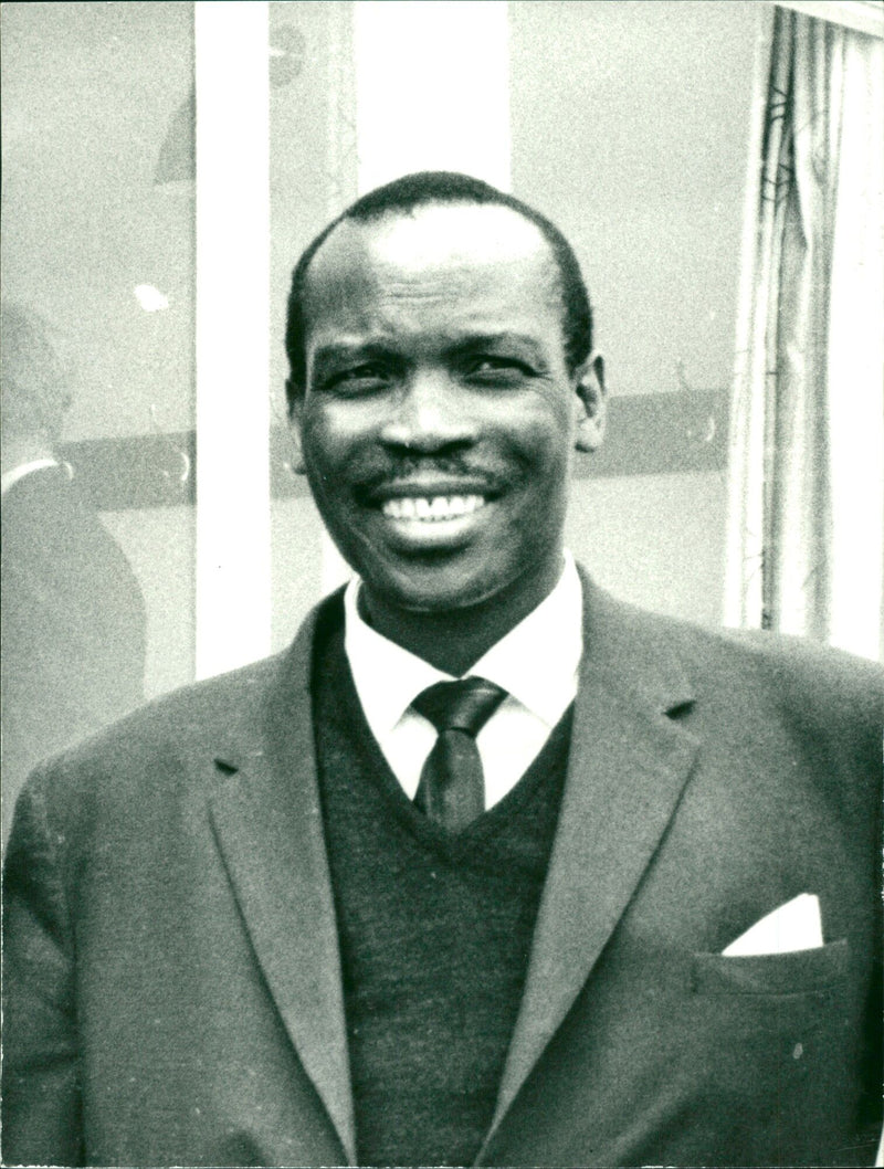 Prime Minister of Bechuanaland, Seretse Khama - Vintage Photograph