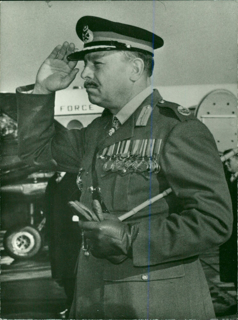 General Mohammed Ayub Khan, President and Minister for Defence and Kashmir Affairs of Pakistan - Vintage Photograph