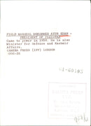 President of Pakistan, Field Marshal Mohammed Ayub Khan - Vintage Photograph