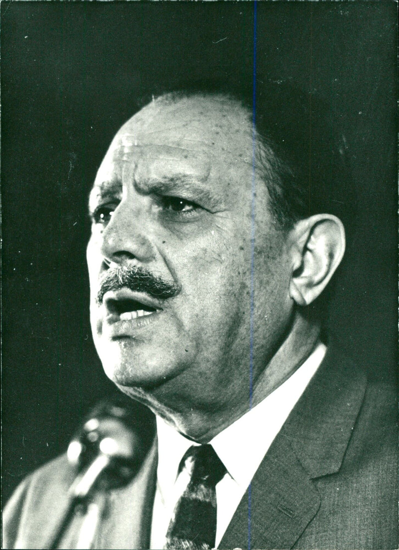 President Ayub Khan - Vintage Photograph