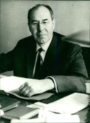 Soviet scientist Vladimir Mikhailovich Khvostov - Vintage Photograph