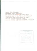 MAHMOUD SHEET KHATALI, Minister of Municipalities and Rural Areas in the Iraq Government - Vintage Photograph