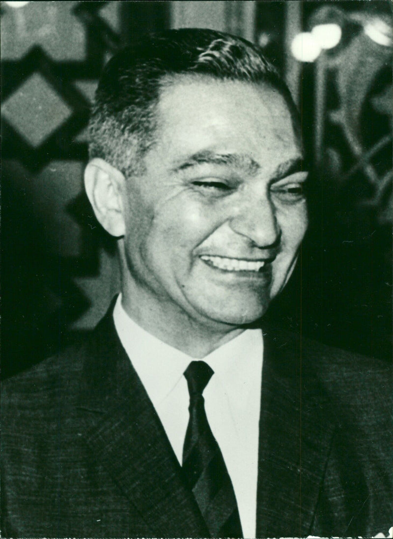 DR. MOSTAFA KHALIL Deputy Prime Minister for Industry Mining and Electricity - Vintage Photograph