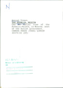 Aerial view of the Kremlin Palace in Moscow - Vintage Photograph