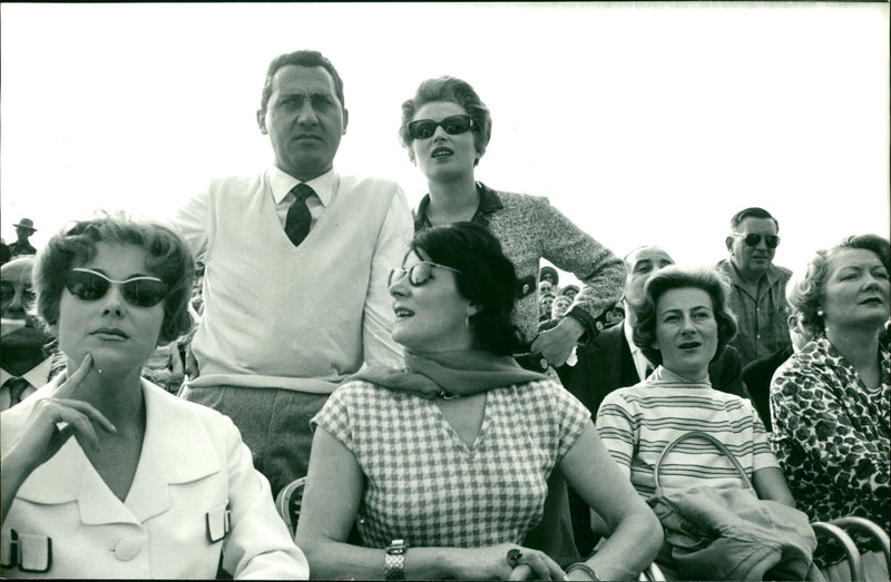 Ivana Mangano at Cannes Film Festival - Vintage Photograph