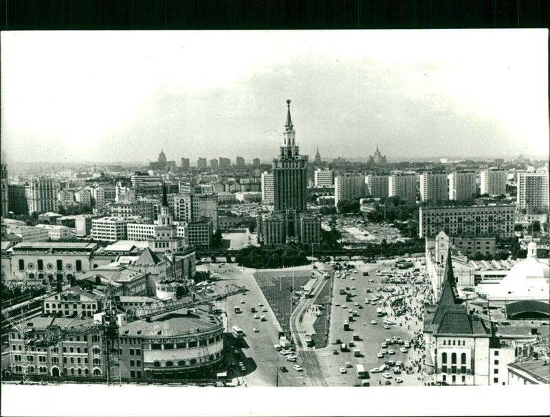 KOMSOMOLSKAYA SQUARE_MOSCOW - Vintage Photograph