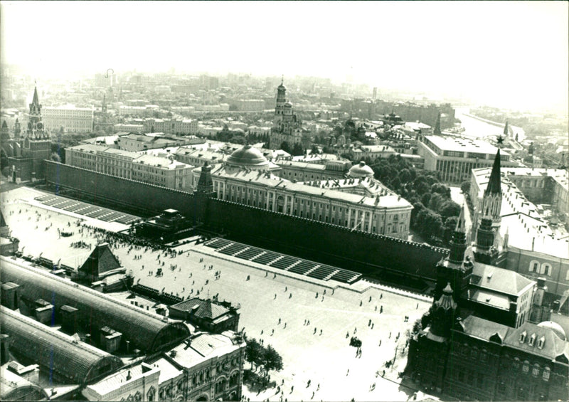 Soviet Visus: RED SQUARE, MOSCOW - Vintage Photograph