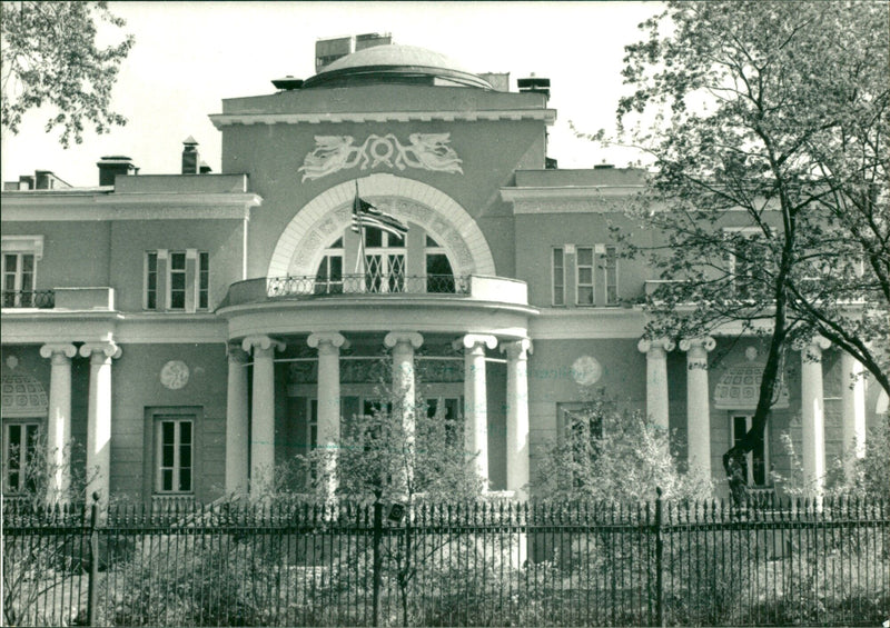 US Ambassador's Residence in Moscow - Vintage Photograph