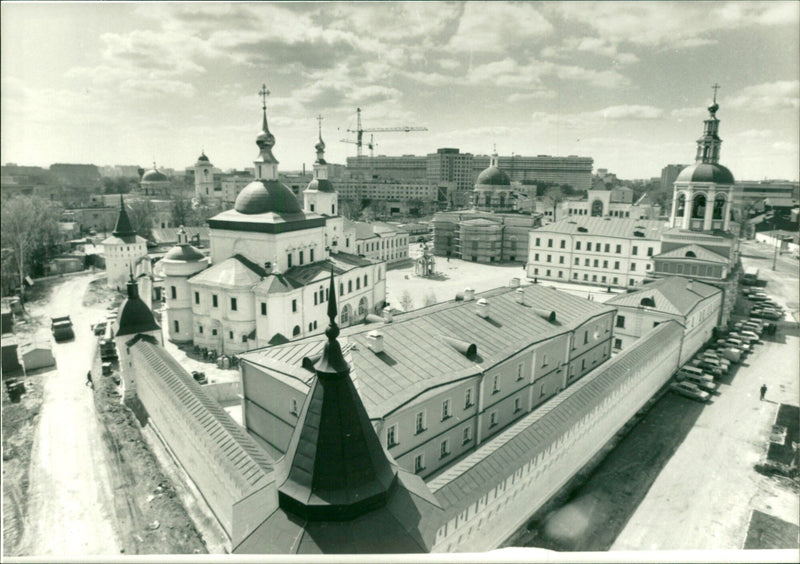 St. Danil's Monastery in Moscow - Vintage Photograph