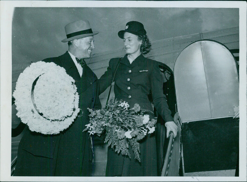 Maurice Chevalier in Stockholm - Vintage Photograph